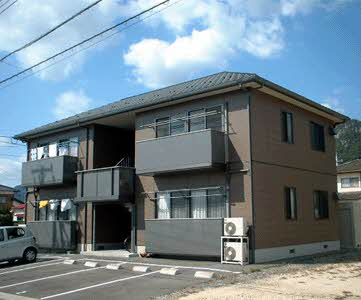 【物件番号0044　防府市高井　積水ハウスの賃貸住宅シャーメゾン】右田小・右田中学校校区の2K　1階／2階建て