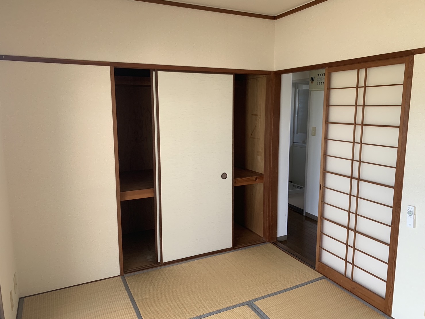 【物件番号1134】新田・華陽中校区の3LDK♬倉庫付き　カワショウハイツ