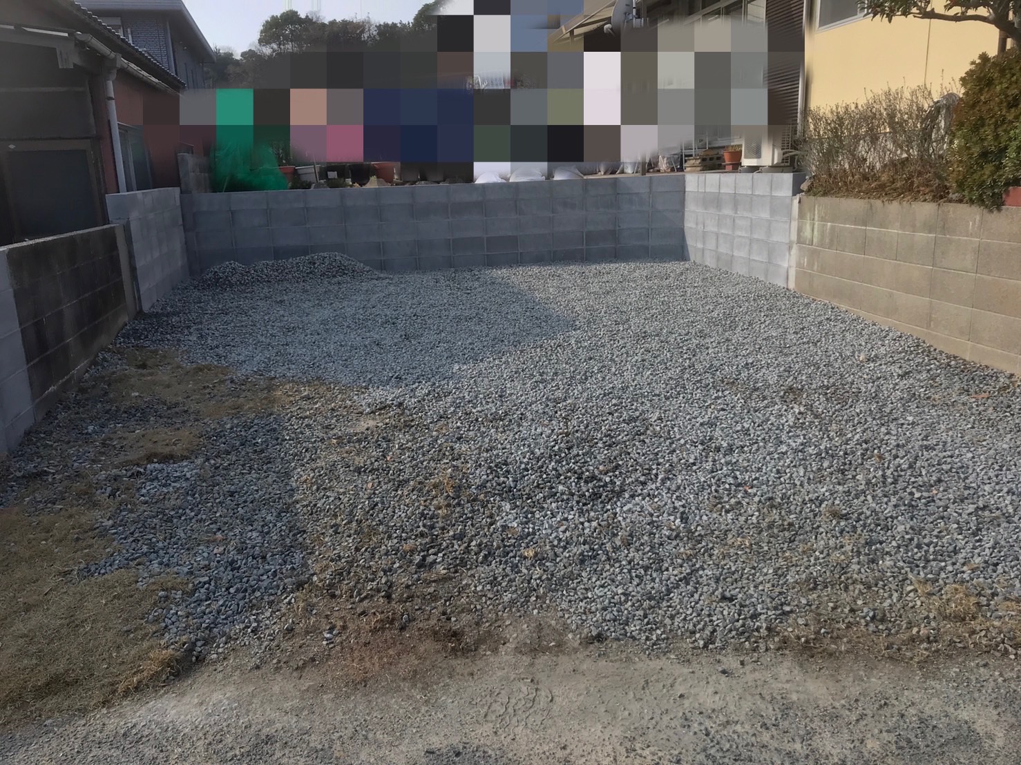 山口県防府市某所　駐車場リフォーム工事