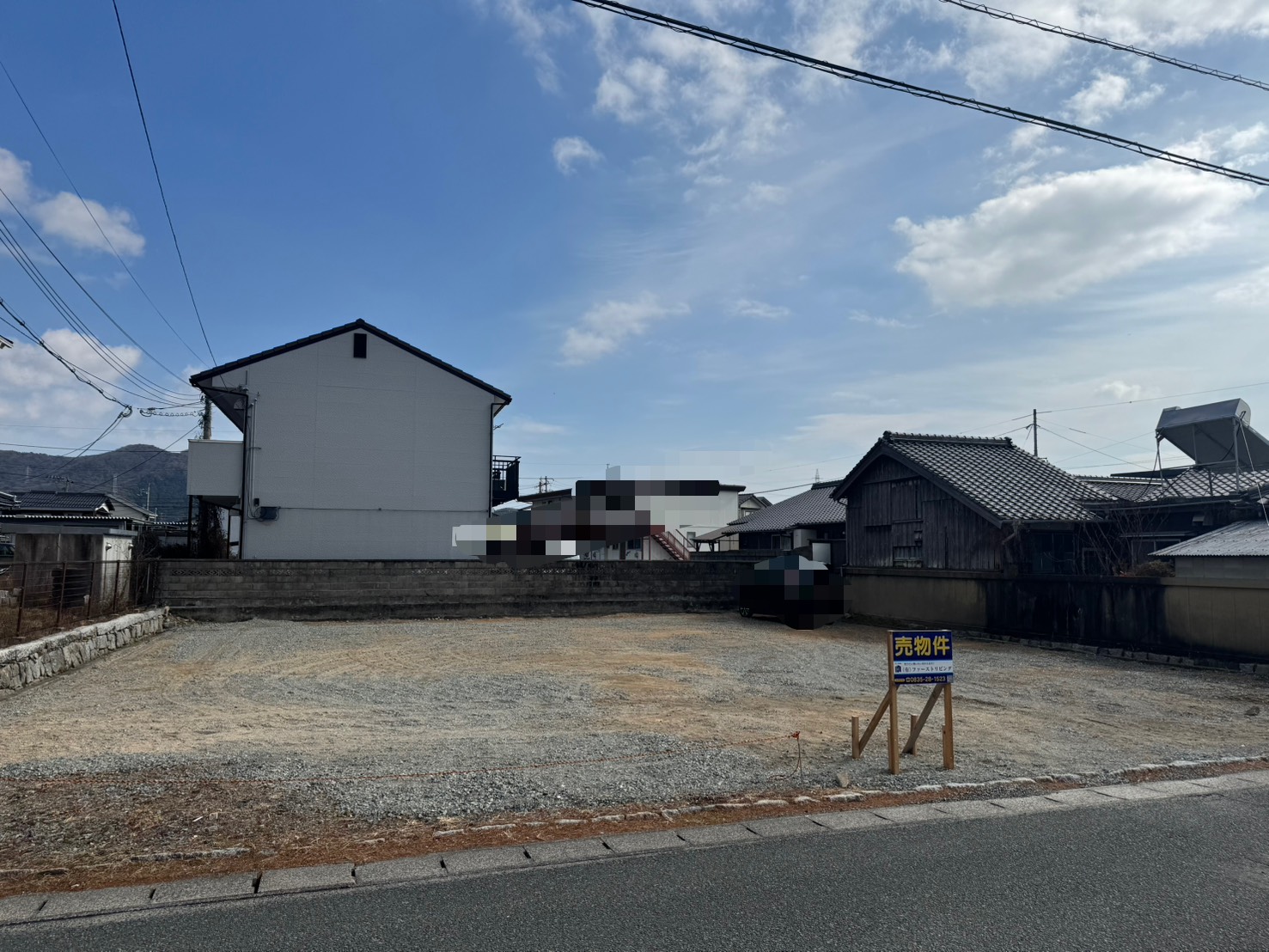 【物件番号1121】防府市岸津1丁目 牟礼南小学校・国府中学校校区 123.42坪の土地♪