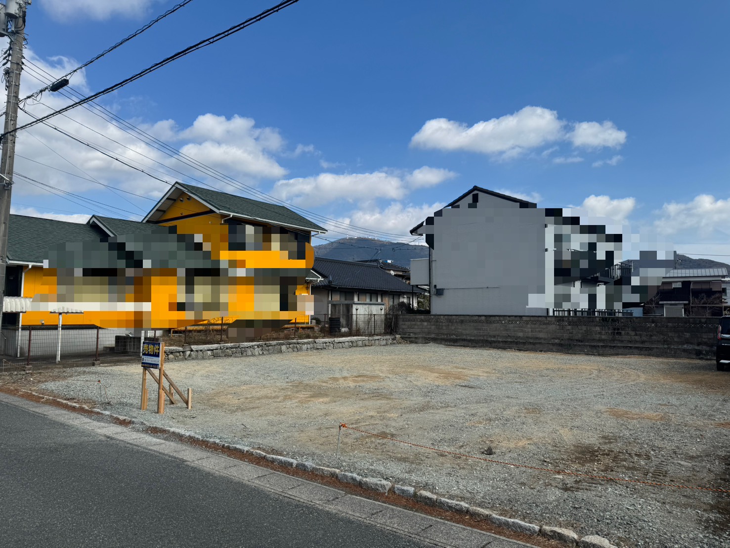 【物件番号1121】防府市岸津1丁目 牟礼南小学校・国府中学校校区 123.42坪の土地♪