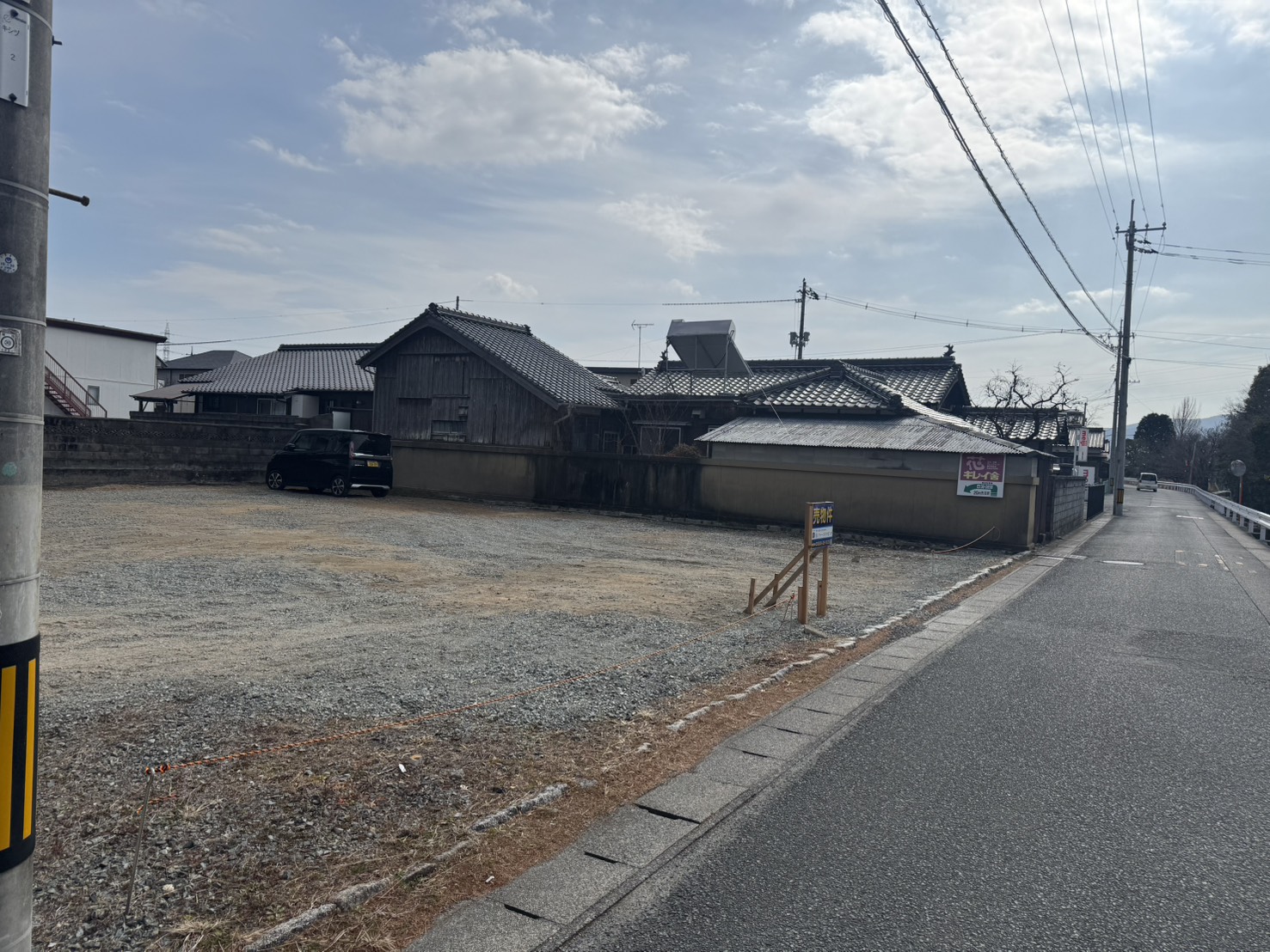 【物件番号1121】防府市岸津1丁目 牟礼南小学校・国府中学校校区 123.42坪の土地♪