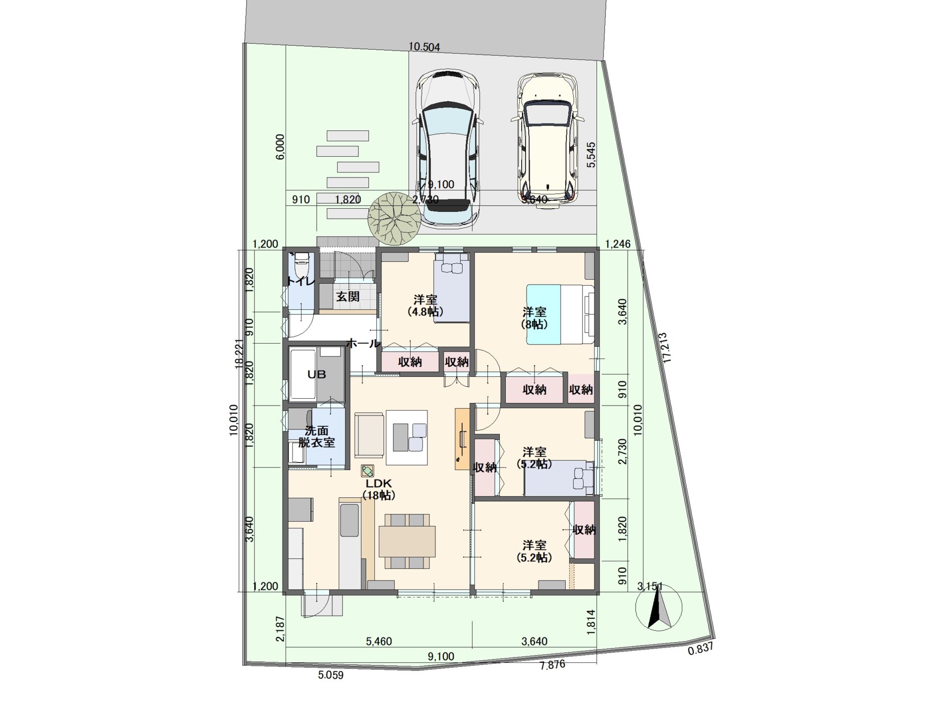 【物件番号1299】山口市小郡新町　4LDK新築建売