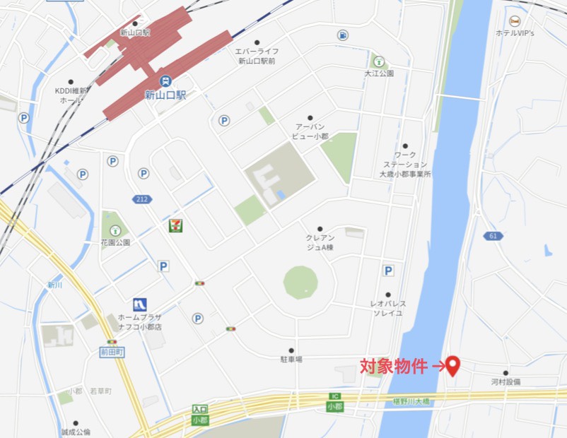 【物件番号1267】山口市名田島　現況古家ありの建替え用地