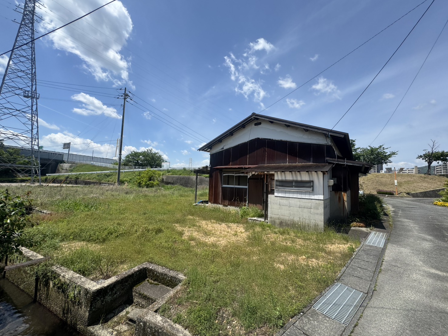 【物件番号1267】山口市名田島　現況古家ありの建替え用地