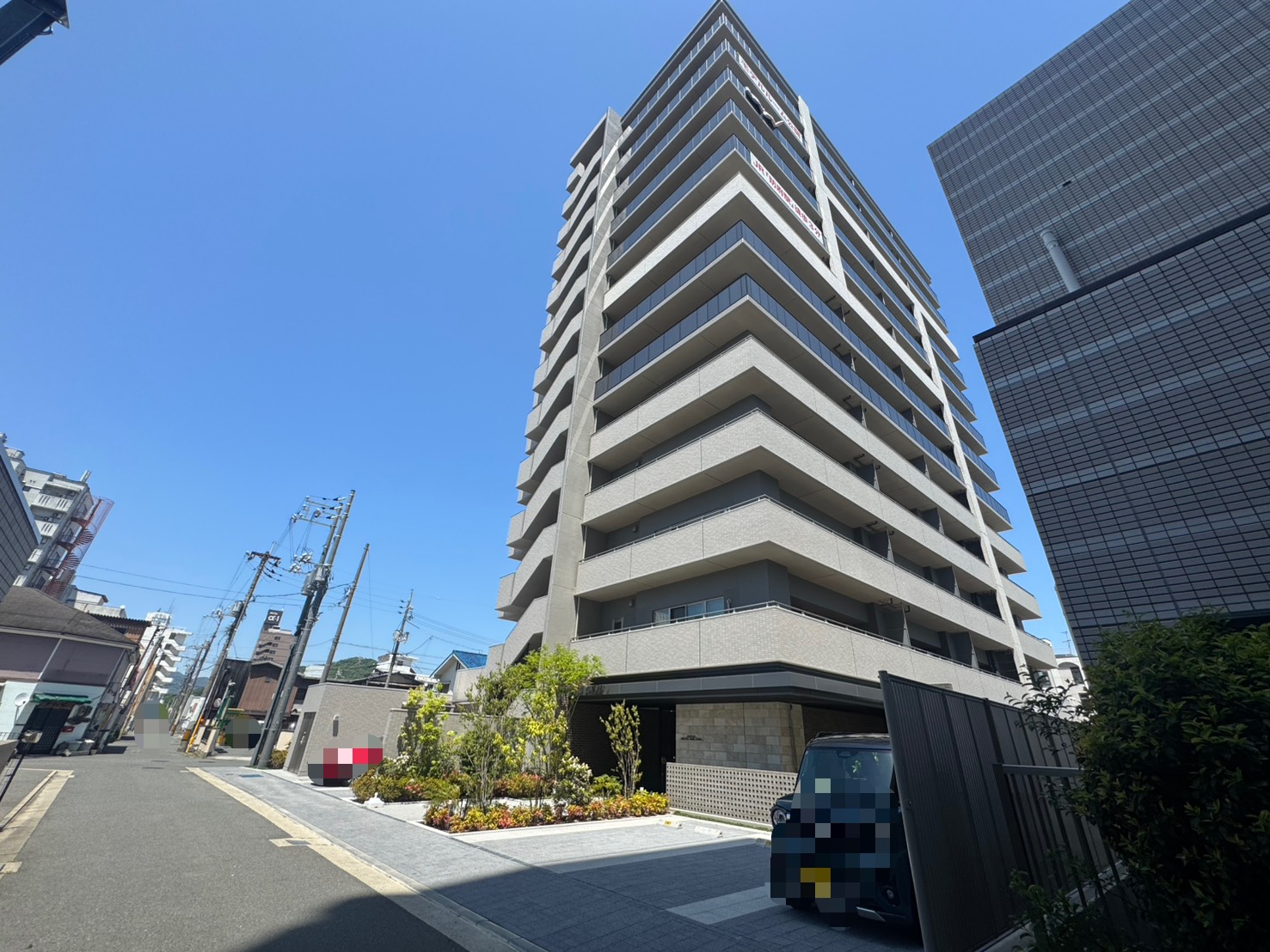 【物件番号1295】駅や商業施設まで徒歩3分！！サーパス防府駅マークフロント8階
