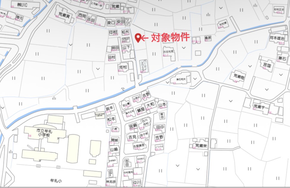 【物件番号1133】防府市牟礼　約190坪の売土地